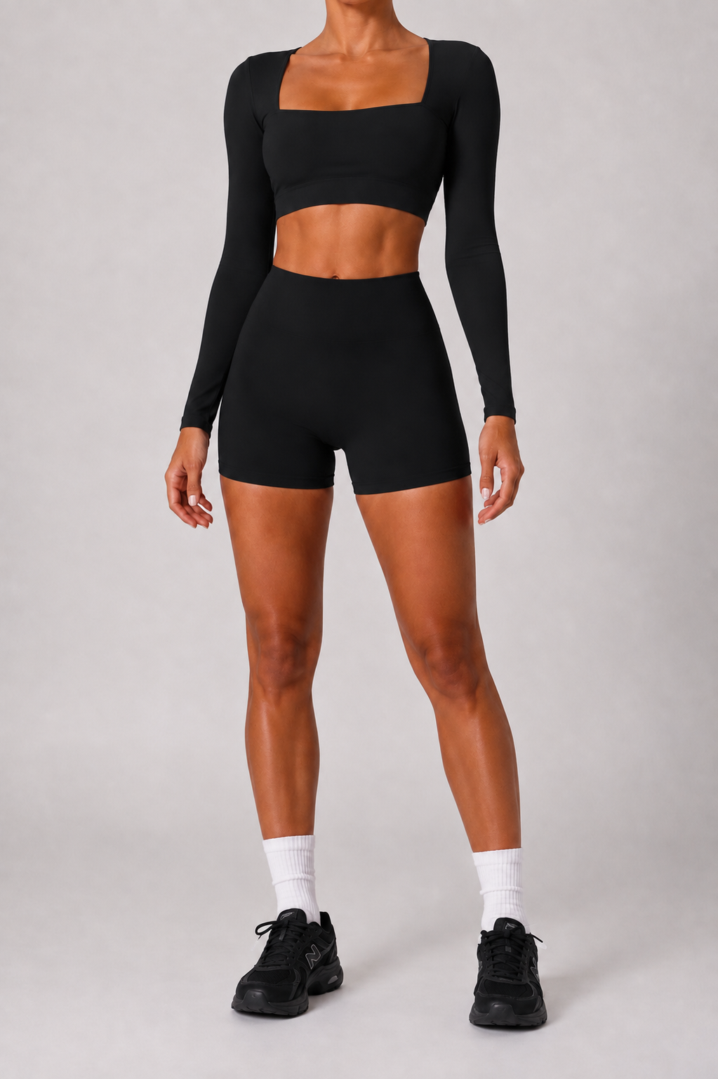 SKY BLACK SHORTS