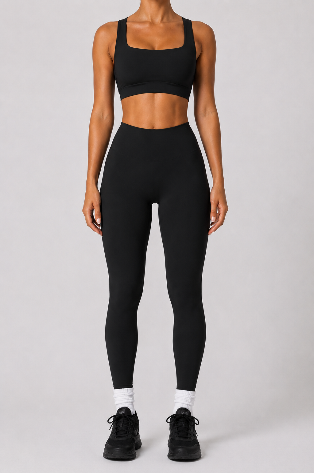 SKY BLACK LEGGINGS