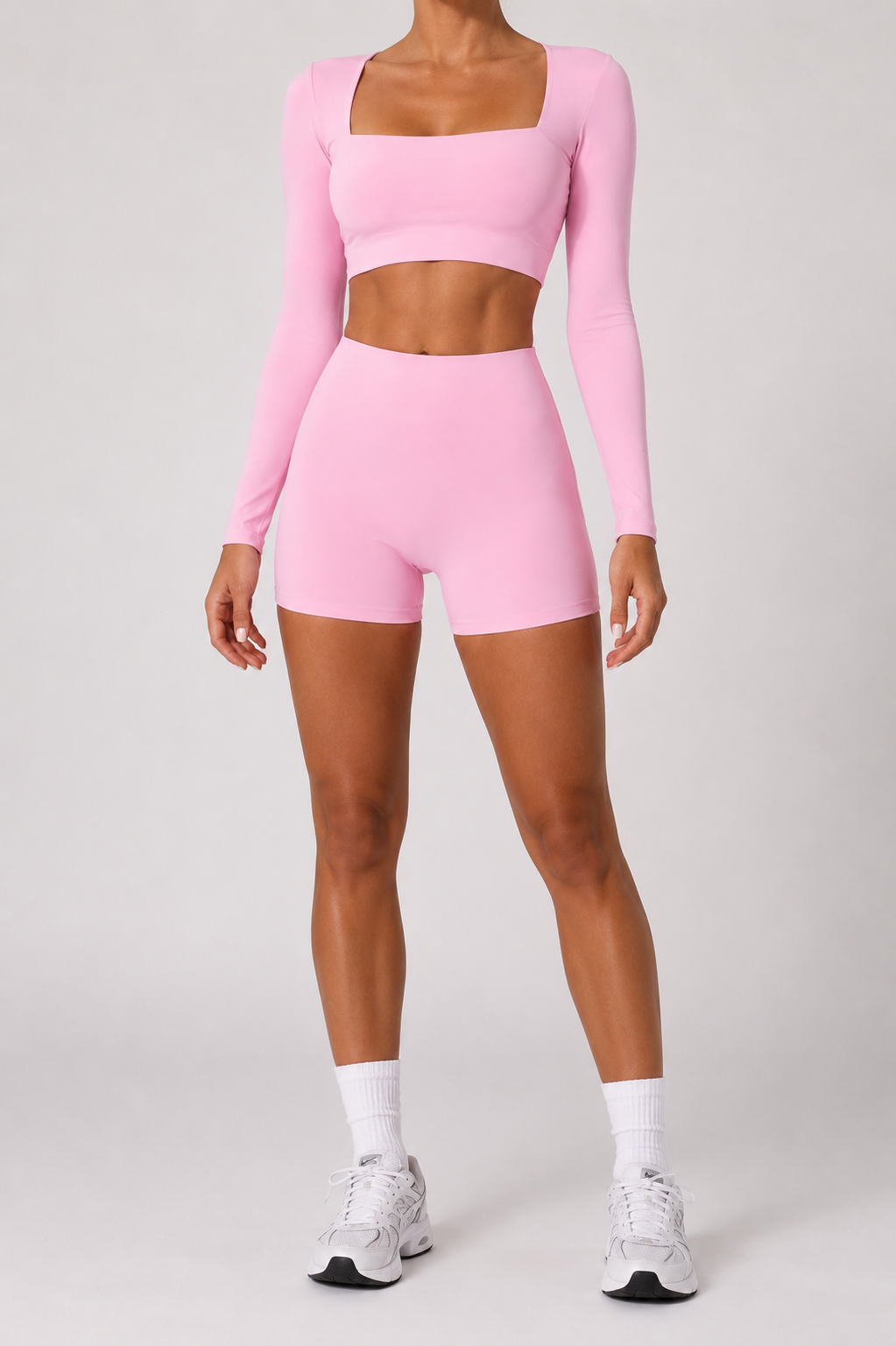 SKY PINK TOP (LONG SLEEVE)